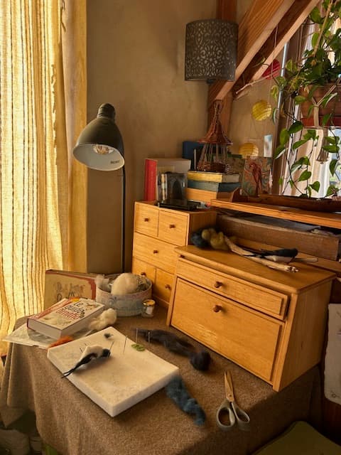 Photos de l'atelier de feutrage - Image 1